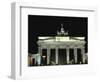 Brandenburg Gate, Berlin, Germany-Walter Bibikow-Framed Photographic Print