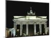 Brandenburg Gate, Berlin, Germany-Walter Bibikow-Mounted Photographic Print