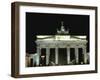 Brandenburg Gate, Berlin, Germany-Walter Bibikow-Framed Photographic Print