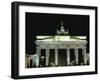 Brandenburg Gate, Berlin, Germany-Walter Bibikow-Framed Photographic Print