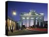 Brandenburg Gate, Berlin, Germany-Jon Arnold-Stretched Canvas