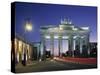Brandenburg Gate, Berlin, Germany-Jon Arnold-Stretched Canvas