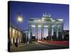 Brandenburg Gate, Berlin, Germany-Jon Arnold-Stretched Canvas