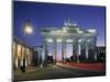 Brandenburg Gate, Berlin, Germany-Jon Arnold-Mounted Photographic Print
