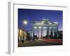 Brandenburg Gate, Berlin, Germany-Jon Arnold-Framed Photographic Print