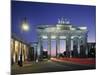 Brandenburg Gate, Berlin, Germany-Jon Arnold-Mounted Photographic Print