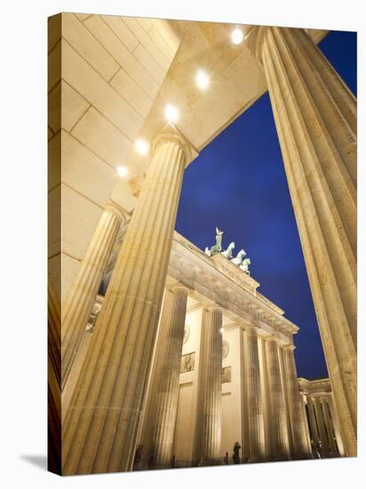 Brandenburg Gate, Berlin, Germany-Jon Arnold-Stretched Canvas