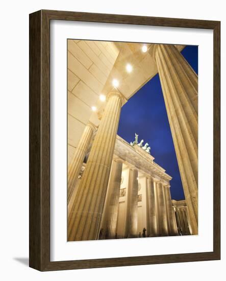 Brandenburg Gate, Berlin, Germany-Jon Arnold-Framed Photographic Print