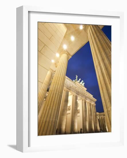 Brandenburg Gate, Berlin, Germany-Jon Arnold-Framed Photographic Print