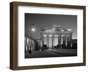 Brandenburg Gate, Berlin, Germany-Jon Arnold-Framed Photographic Print