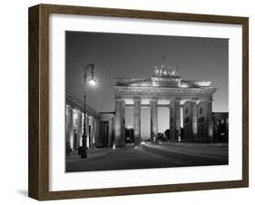 Brandenburg Gate, Berlin, Germany-Jon Arnold-Framed Photographic Print