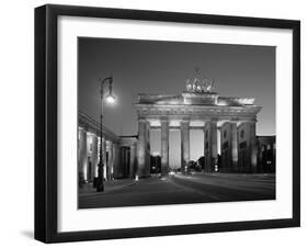 Brandenburg Gate, Berlin, Germany-Jon Arnold-Framed Photographic Print