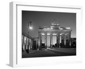 Brandenburg Gate, Berlin, Germany-Jon Arnold-Framed Photographic Print