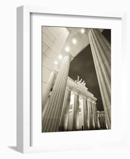 Brandenburg Gate, Berlin, Germany-Jon Arnold-Framed Photographic Print