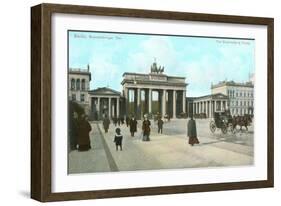 Brandenburg Gate, Berlin, Germany-null-Framed Art Print