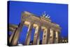 Brandenburg Gate (Brandenburger Tor) and Quadriga Winged Victory-Markus Lange-Stretched Canvas