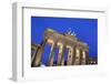 Brandenburg Gate (Brandenburger Tor) and Quadriga Winged Victory-Markus Lange-Framed Photographic Print