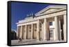Brandenburg Gate (Brandenburger Tor), Pariser Platz square, Berlin Mitte, Berlin, Germany, Europe-Markus Lange-Framed Stretched Canvas