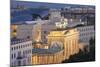 Brandenburg Gate (Brandenburger Tor), Quadriga, Berlin Mitte, Berlin, Germany, Europe-Markus Lange-Mounted Photographic Print