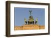 Brandenburg Gate (Brandenburger Tor), Quadriga, Berlin Mitte, Berlin, Germany, Europe-Markus Lange-Framed Photographic Print