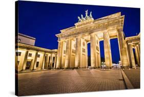 Brandenburg Gate in Berlin, Germany.-SeanPavonePhoto-Stretched Canvas