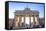 Brandenburg Gate in Berlin - Germany-bloodua-Framed Stretched Canvas