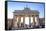 Brandenburg Gate in Berlin - Germany-bloodua-Framed Stretched Canvas