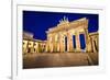 Brandenburg Gate in Berlin, Germany.-SeanPavonePhoto-Framed Photographic Print