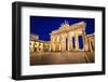 Brandenburg Gate in Berlin, Germany.-SeanPavonePhoto-Framed Photographic Print