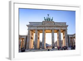 Brandenburg Gate in Berlin - Germany-bloodua-Framed Photographic Print