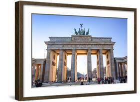 Brandenburg Gate in Berlin - Germany-bloodua-Framed Photographic Print