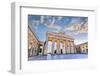 Brandenburg Gate of Berlin Germany-noppasin wongchum-Framed Photographic Print