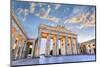Brandenburg Gate of Berlin Germany-noppasin wongchum-Mounted Photographic Print