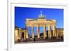 Brandenburg Gate of Berlin-noppasin wongchum-Framed Photographic Print