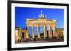 Brandenburg Gate of Berlin-noppasin wongchum-Framed Photographic Print