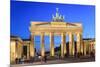 Brandenburg Gate of Berlin-noppasin wongchum-Mounted Photographic Print