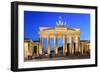 Brandenburg Gate of Berlin-noppasin wongchum-Framed Photographic Print