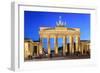 Brandenburg Gate of Berlin-noppasin wongchum-Framed Photographic Print