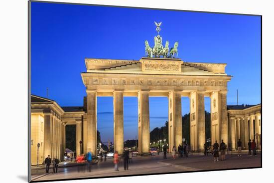 Brandenburg Gate of Berlin-noppasin wongchum-Mounted Photographic Print