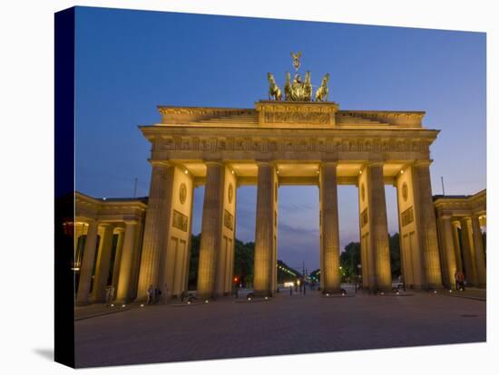 Brandenburg Gate, Pariser Platz, Berlin, Germany-Neale Clarke-Stretched Canvas