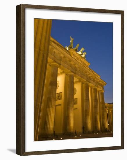 Brandenburg Gate, Pariser Platz, Berlin, Germany-Neale Clarke-Framed Photographic Print