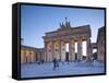 Brandenburg Gate, Pariser Platz, Berlin, Germany-Jon Arnold-Framed Stretched Canvas