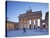 Brandenburg Gate, Pariser Platz, Berlin, Germany-Jon Arnold-Stretched Canvas