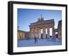 Brandenburg Gate, Pariser Platz, Berlin, Germany-Jon Arnold-Framed Premium Photographic Print