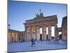 Brandenburg Gate, Pariser Platz, Berlin, Germany-Jon Arnold-Mounted Premium Photographic Print