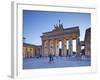 Brandenburg Gate, Pariser Platz, Berlin, Germany-Jon Arnold-Framed Photographic Print