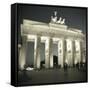 Brandenburg Gate, Pariser Platz, Berlin, Germany-Jon Arnold-Framed Stretched Canvas