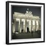 Brandenburg Gate, Pariser Platz, Berlin, Germany-Jon Arnold-Framed Photographic Print