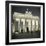 Brandenburg Gate, Pariser Platz, Berlin, Germany-Jon Arnold-Framed Photographic Print