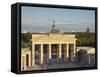 Brandenburg Gate, Pariser Platz, Berlin, Germany-Jon Arnold-Framed Stretched Canvas